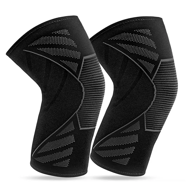 360 RELIEF Knee Support Kniebandage Größe L Schwarz Grau