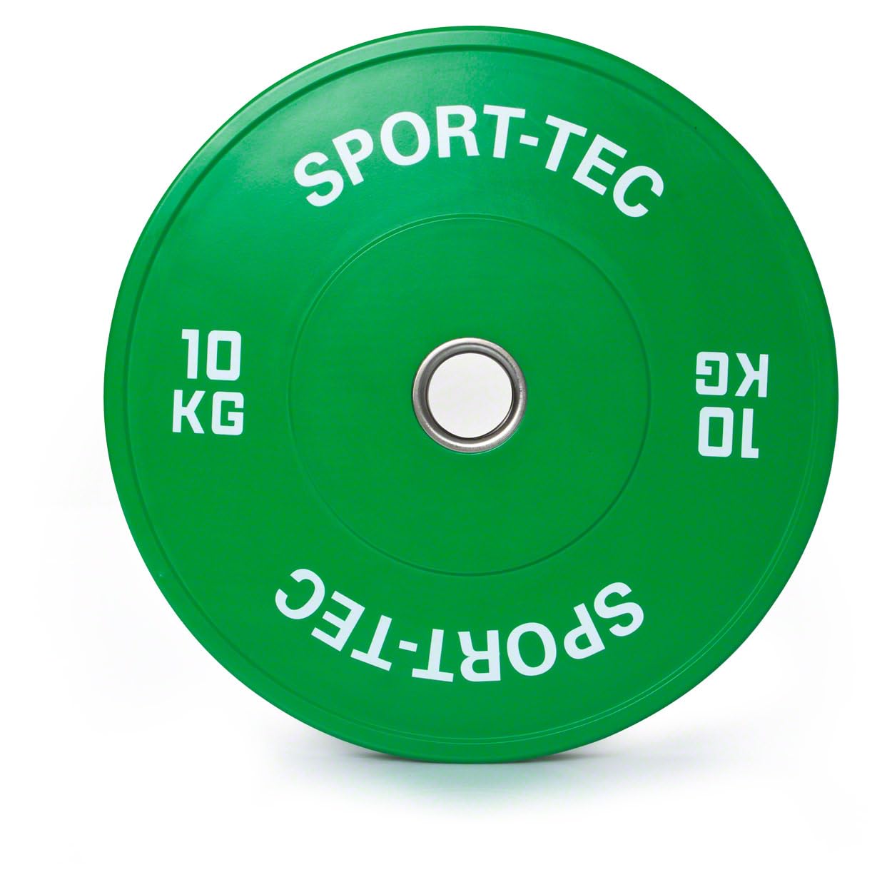 Sport-Tec Bumper Plate Hantelscheibe 10kg Grün 50mm