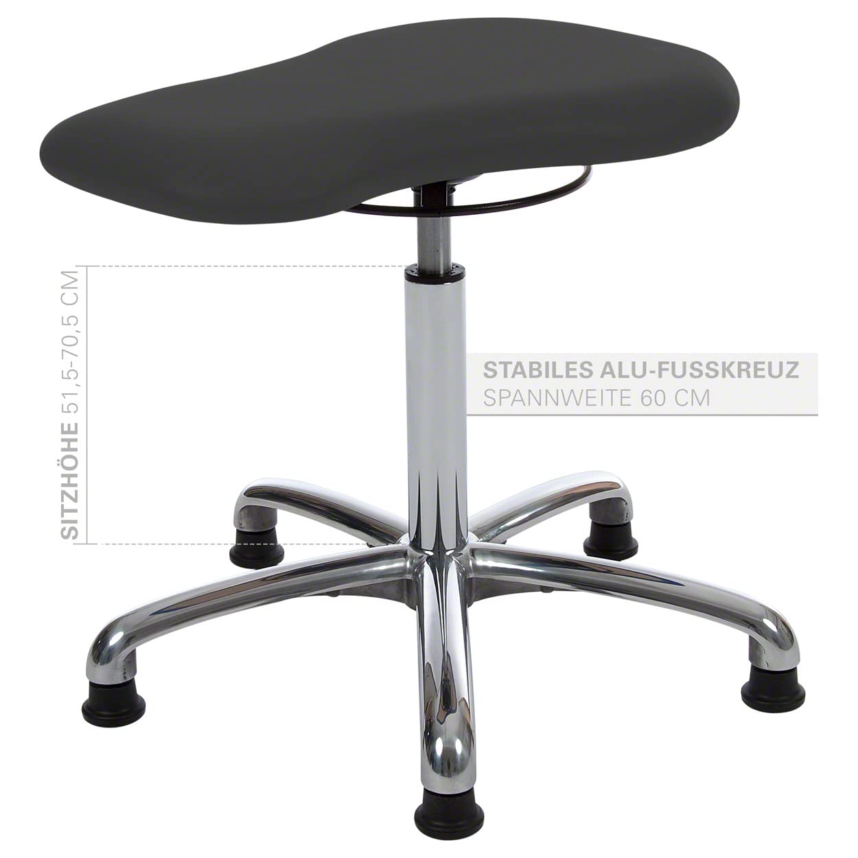 Sport-Tec Praxiseinrichtung Therapiehocker Exklusiv Rollhocker Polster
