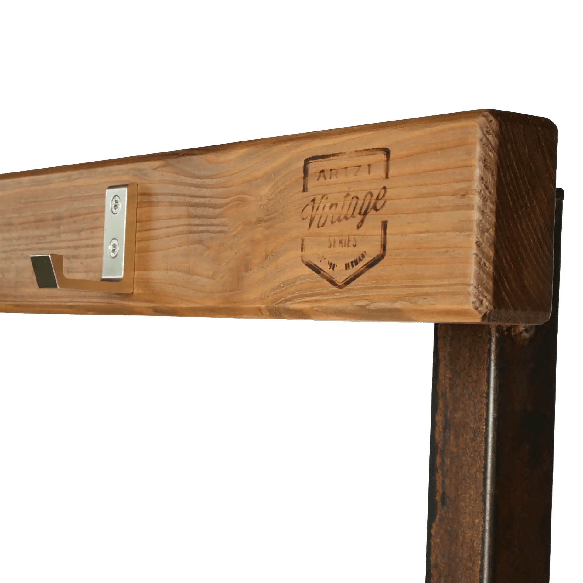 Artzt ARTZT Vintage Garderobenbank Kiefer 120x164x40 4 Haken