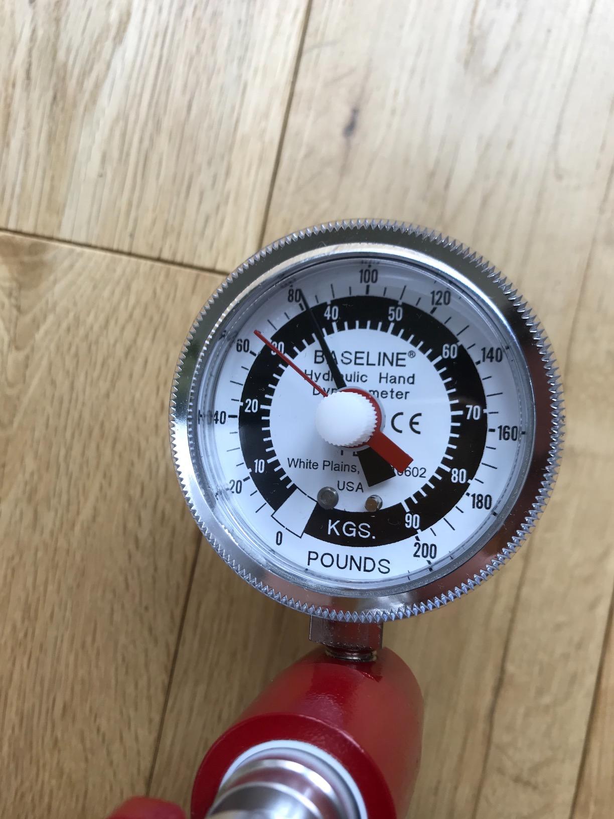 CanDo Baseline LiTE Handdynamometer hydraulisch 90,7 kg 5 Griff