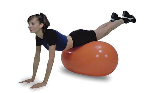 CanDo Aufblasbare Rolle Therapierolle 50x100 cm orange