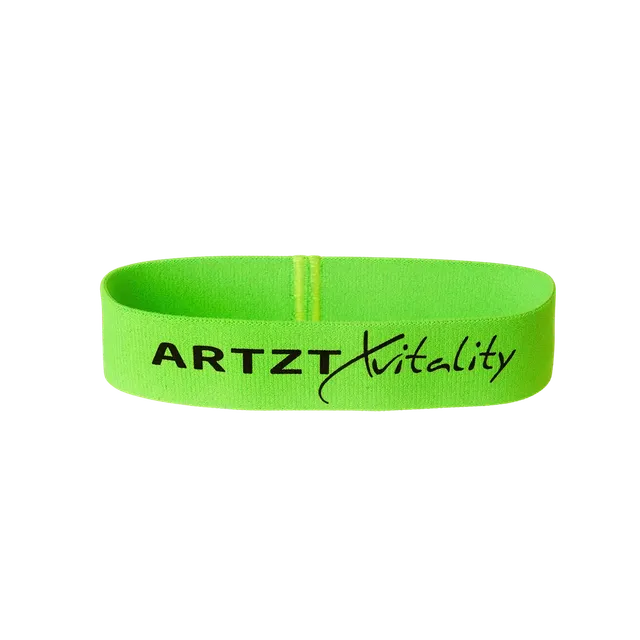 ARTZT vitality Loop Band Textil Fitnessband Grün Beintraining