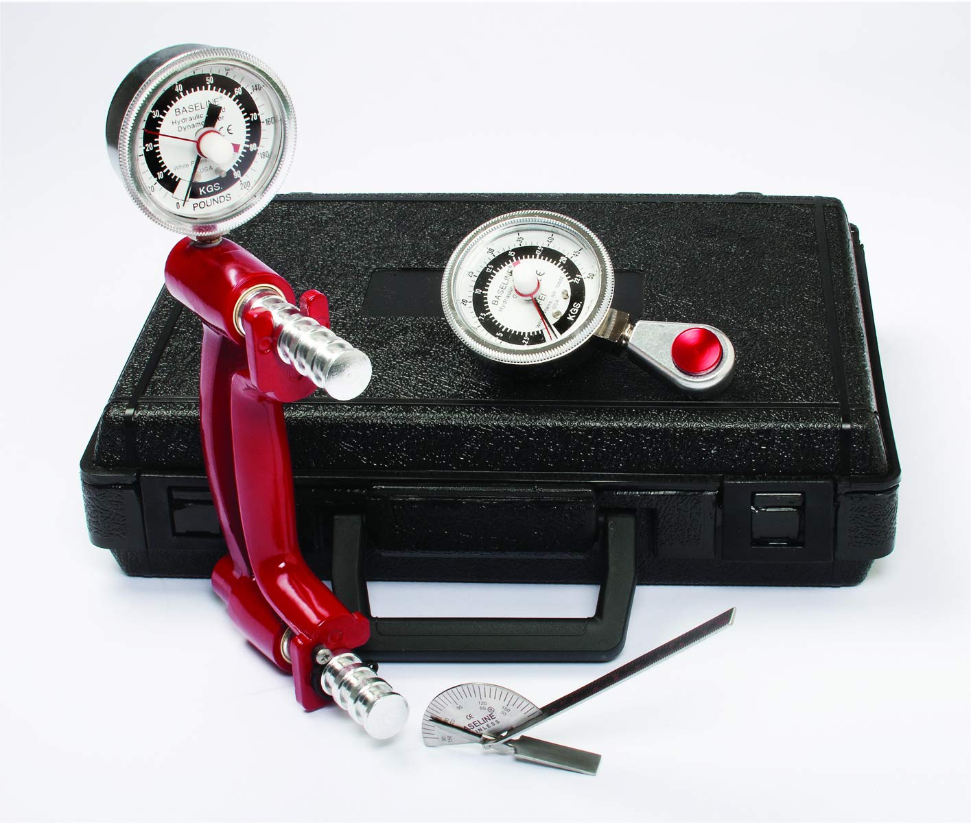 Baseline Handbewertungsset 3-teilig Handdynamometer 91 kg