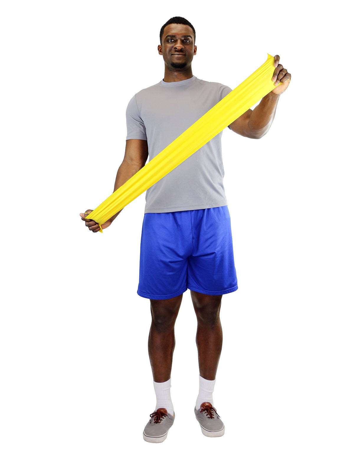 CanDo Trainingsband Spenderbox 5,5 m Gelb Sehr Leicht