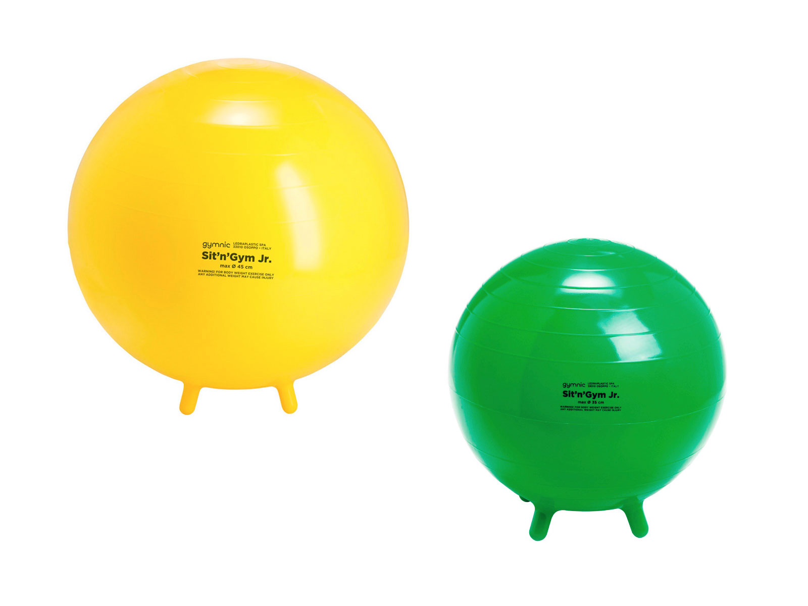 Pezzi Wellfit Sit'n'Gym Jr. Sitzball Kinder mit Standfüßen