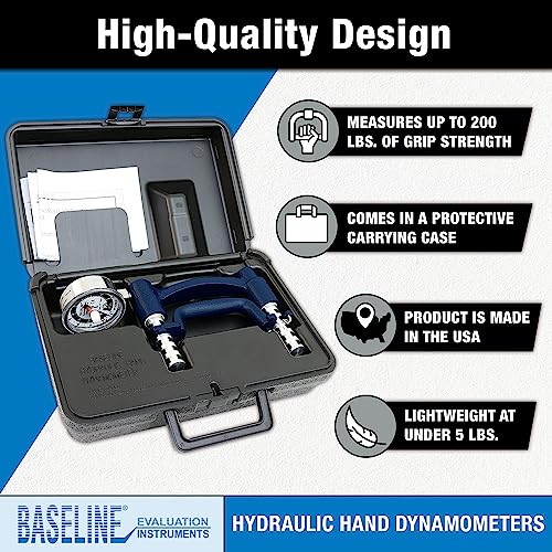 Baseline Evaluation Handkraftmessgerät 90,7 kg Dynamometer