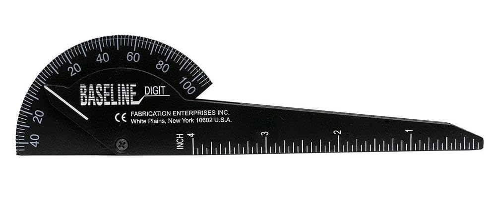 CanDo Baseline 12-1014 Fingergoniometer Kunststoff 180 Grad
