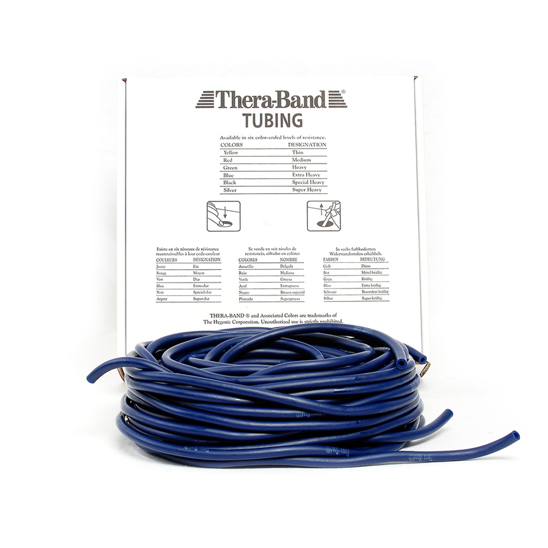 TheraBand Tubing Rolle 30,5m Naturlatex Beige