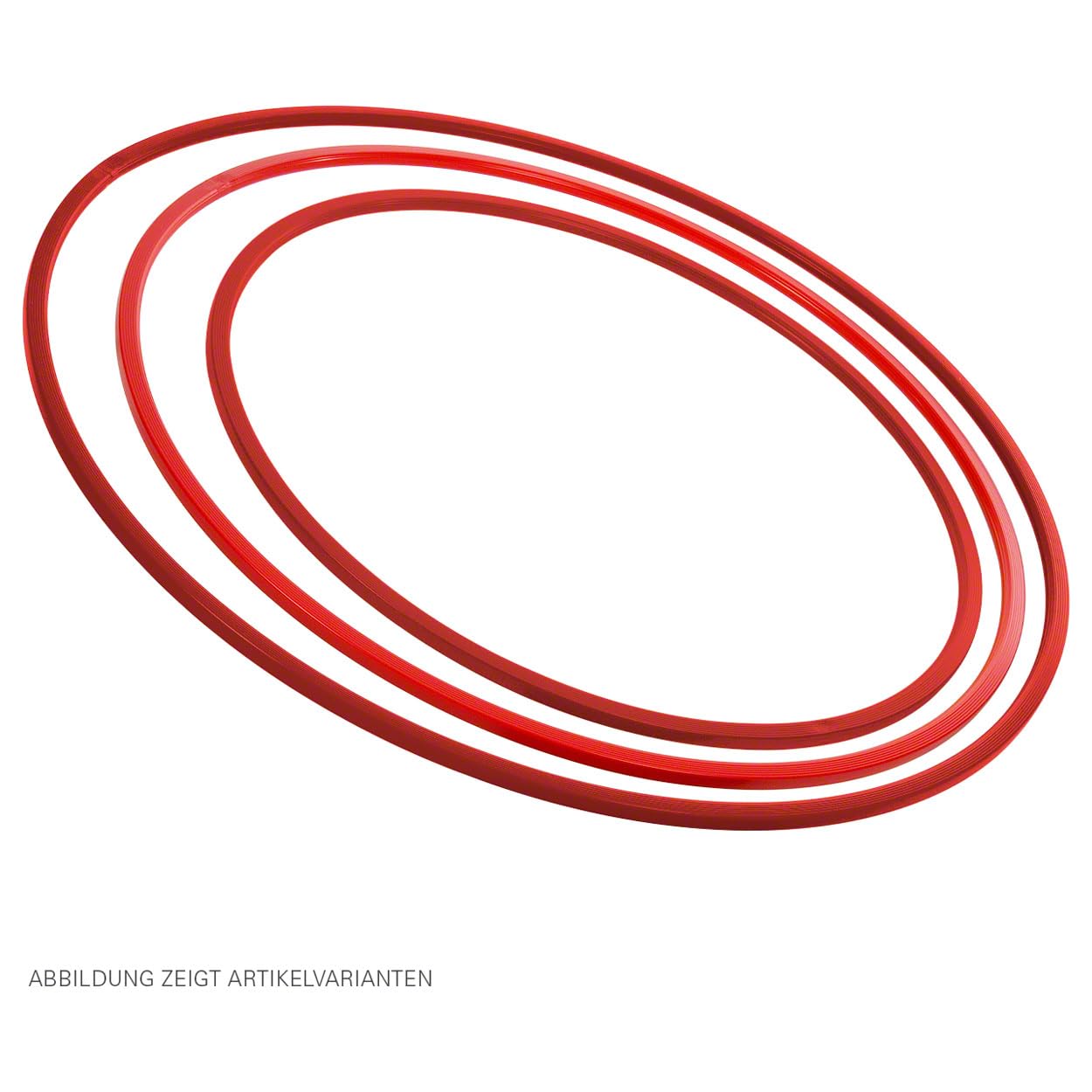 Sport-Tec Gymnastikreifen Hula Hoop 60 cm rot Kunststoff