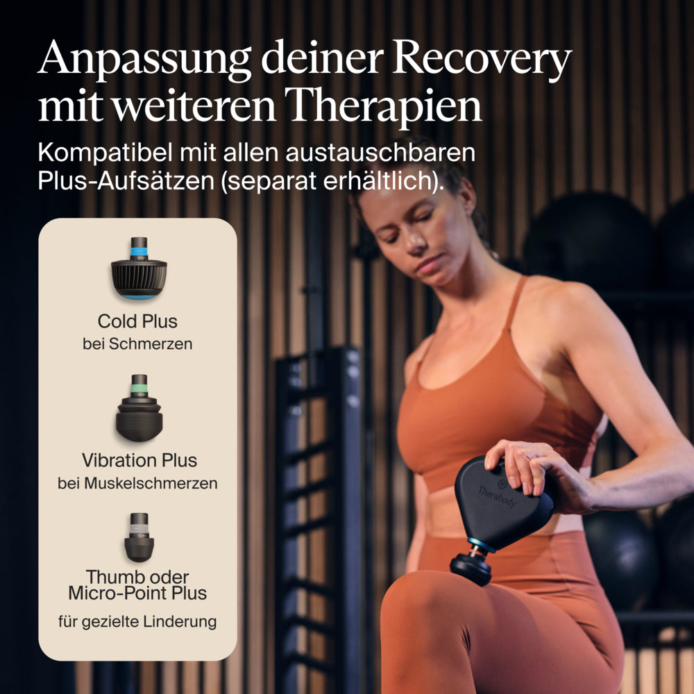 Therabody Theragun Mini Plus Massagepistole Wärme 55°C Bluetooth