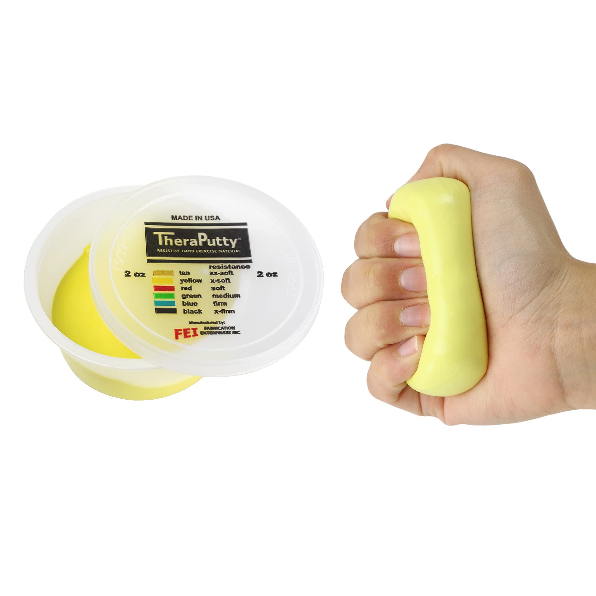 CanDo Theraputty Handknete 57 g grün medium