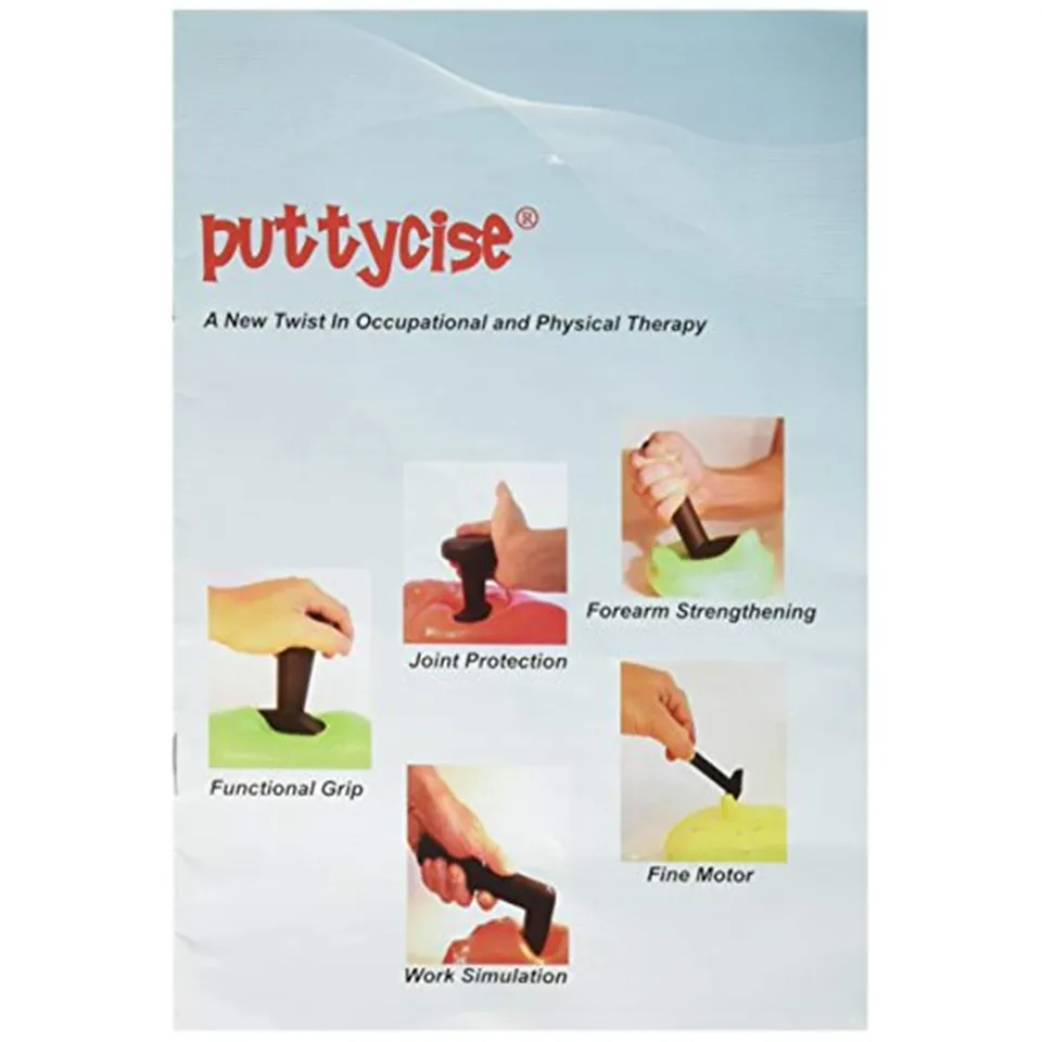 CanDo Puttycise Bedienungsanleitung TheraPutty Handtherapie