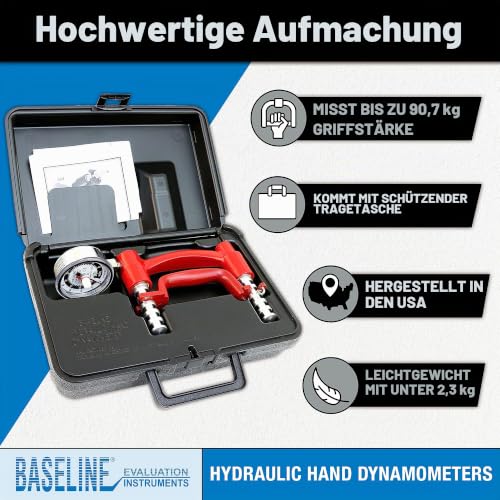 CanDo Baseline LiTE Handdynamometer hydraulisch 90,7 kg 5 Griff