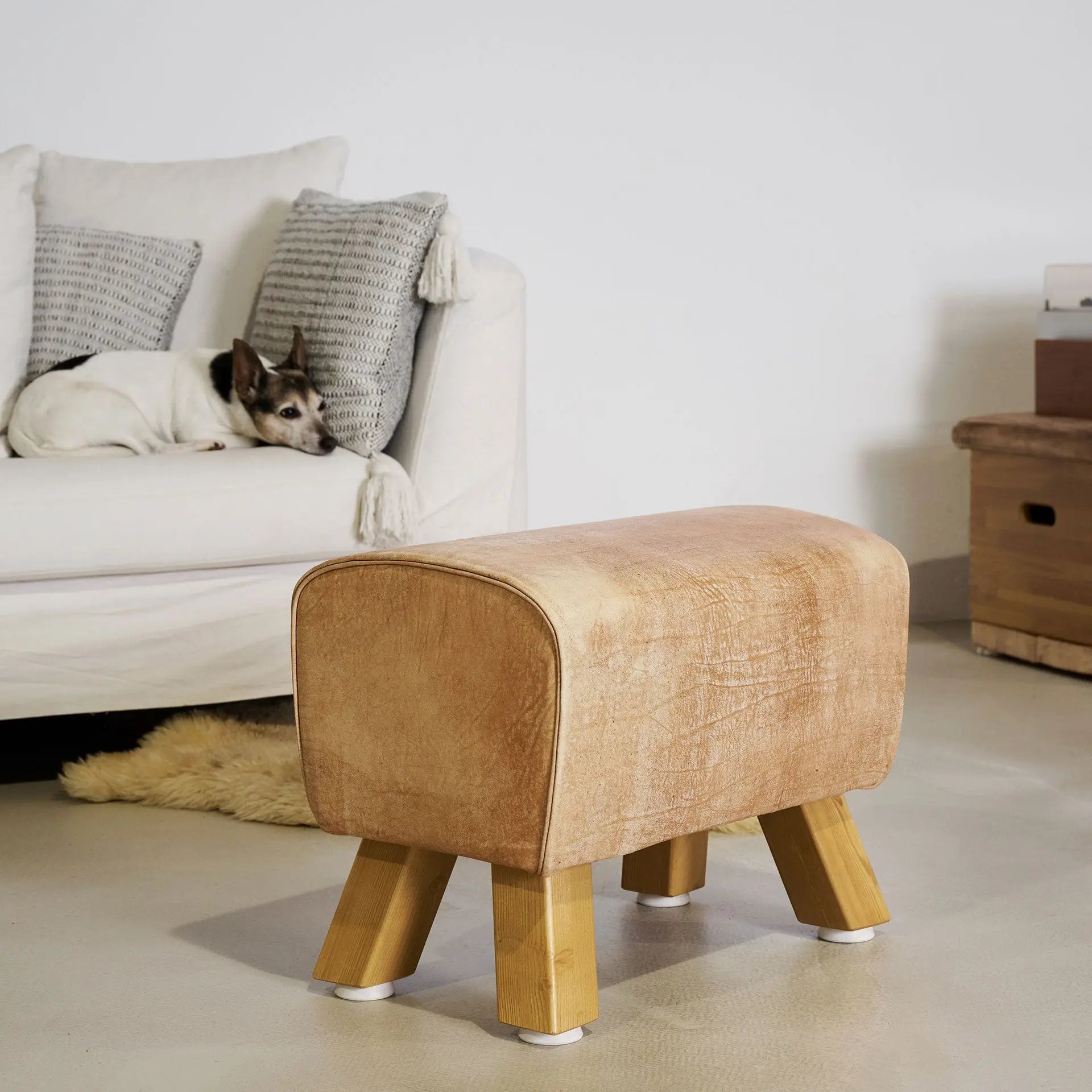 ARTZT Vintage Turnbock Rindsleder 57,5x35x45 cm