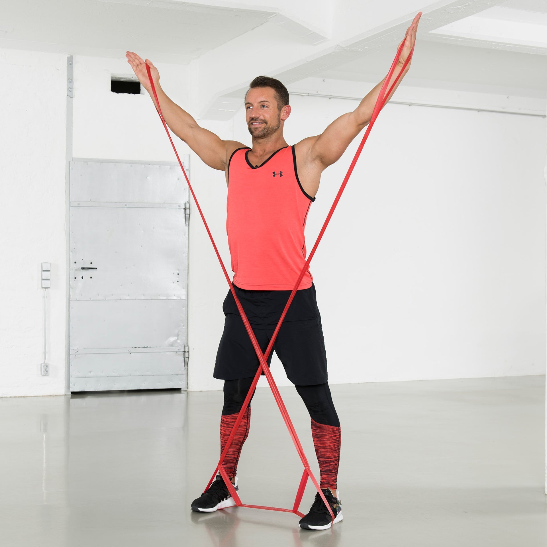 ARTZT thepro TheraBand CLX Fitnessband 2 m Schlaufen latexfrei