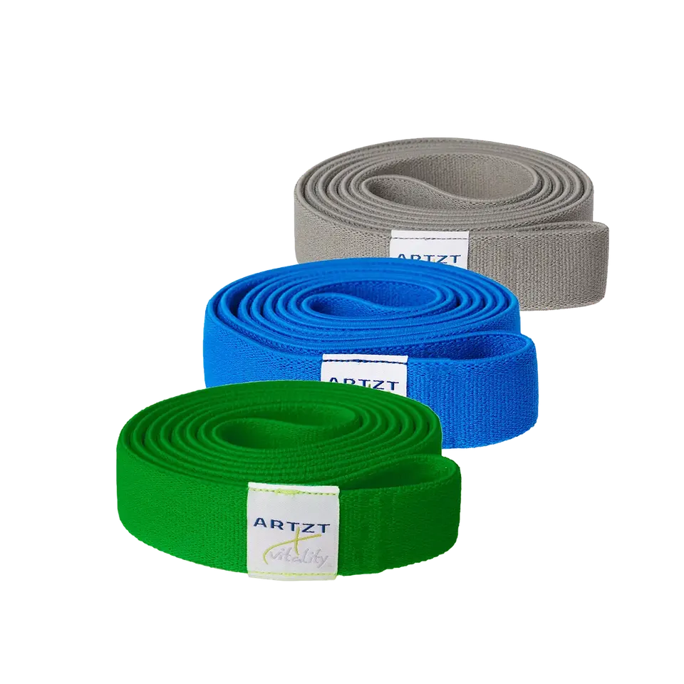 Artzt Vitality Textile Super Band Set 3er Fitnessband