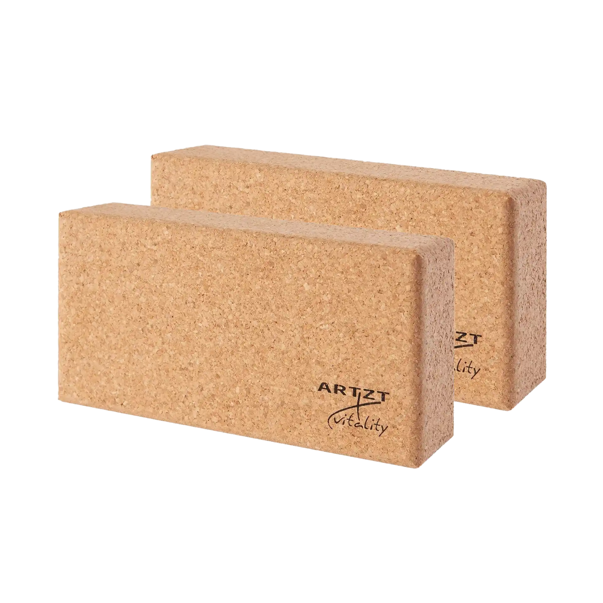 ARTZT vitality Yoga Blöcke Kork 2er Set