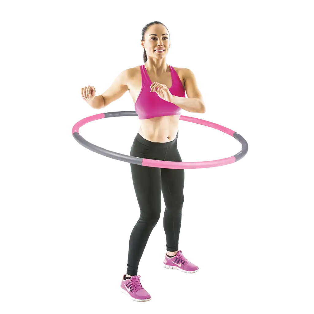 Artzt Gymstick Fitnessreifen Hula Hoop 1,2 kg zerlegbar