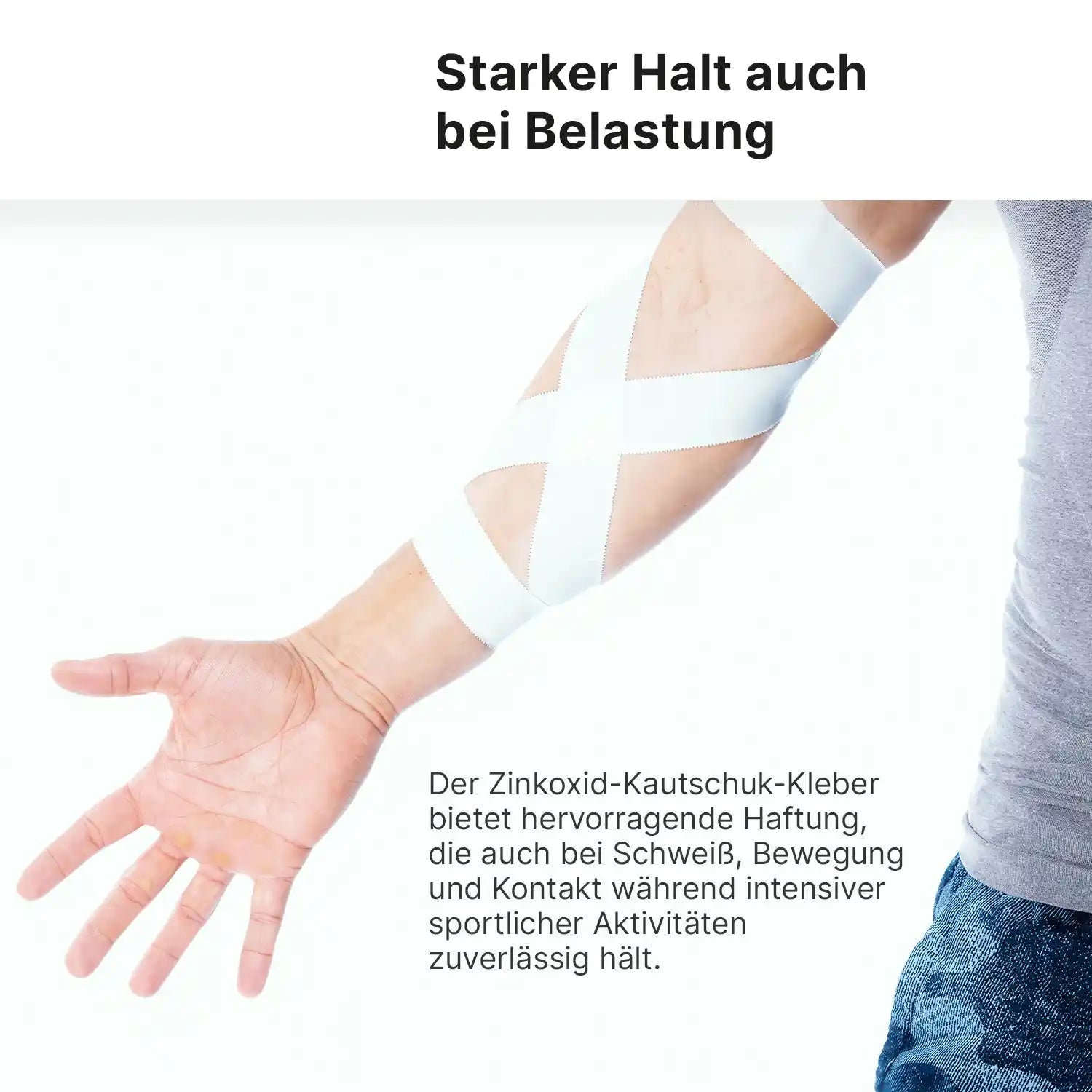 ARTZT thepro Sport Tape 2x10 m Baumwolle