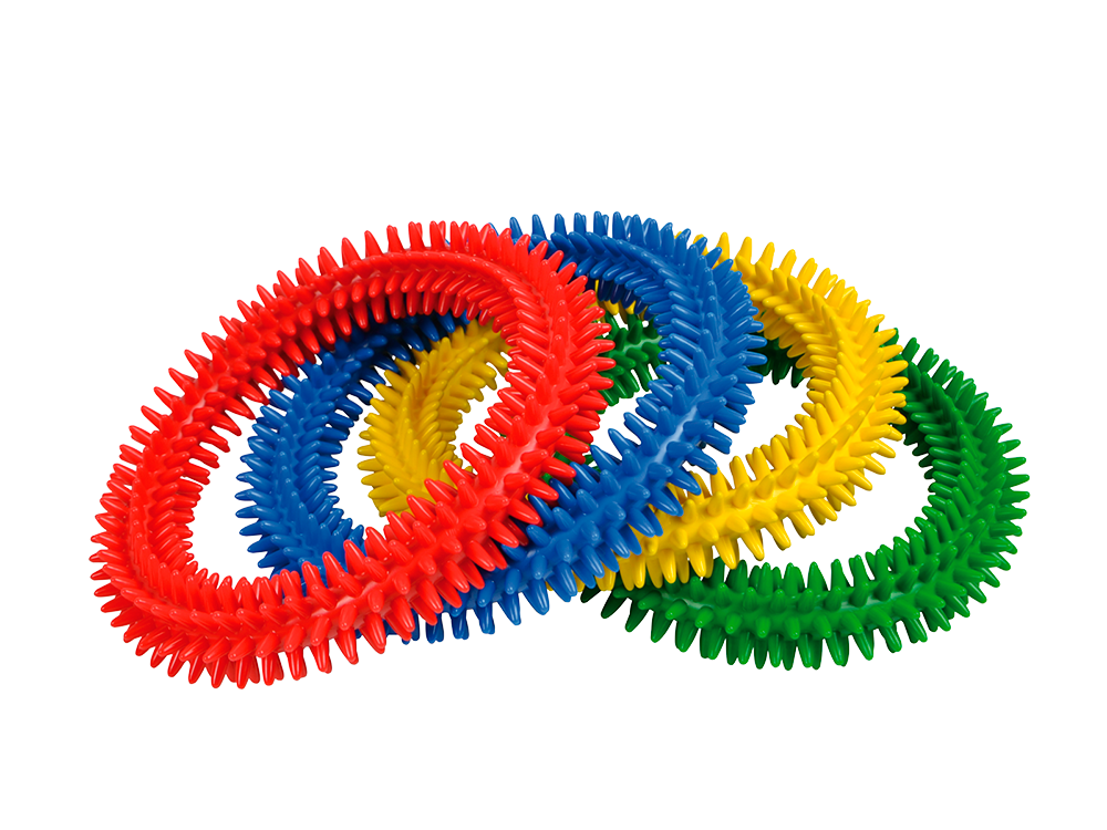 PEZZI Wellfit Aku Ring Massagering sensorisch mit Noppen