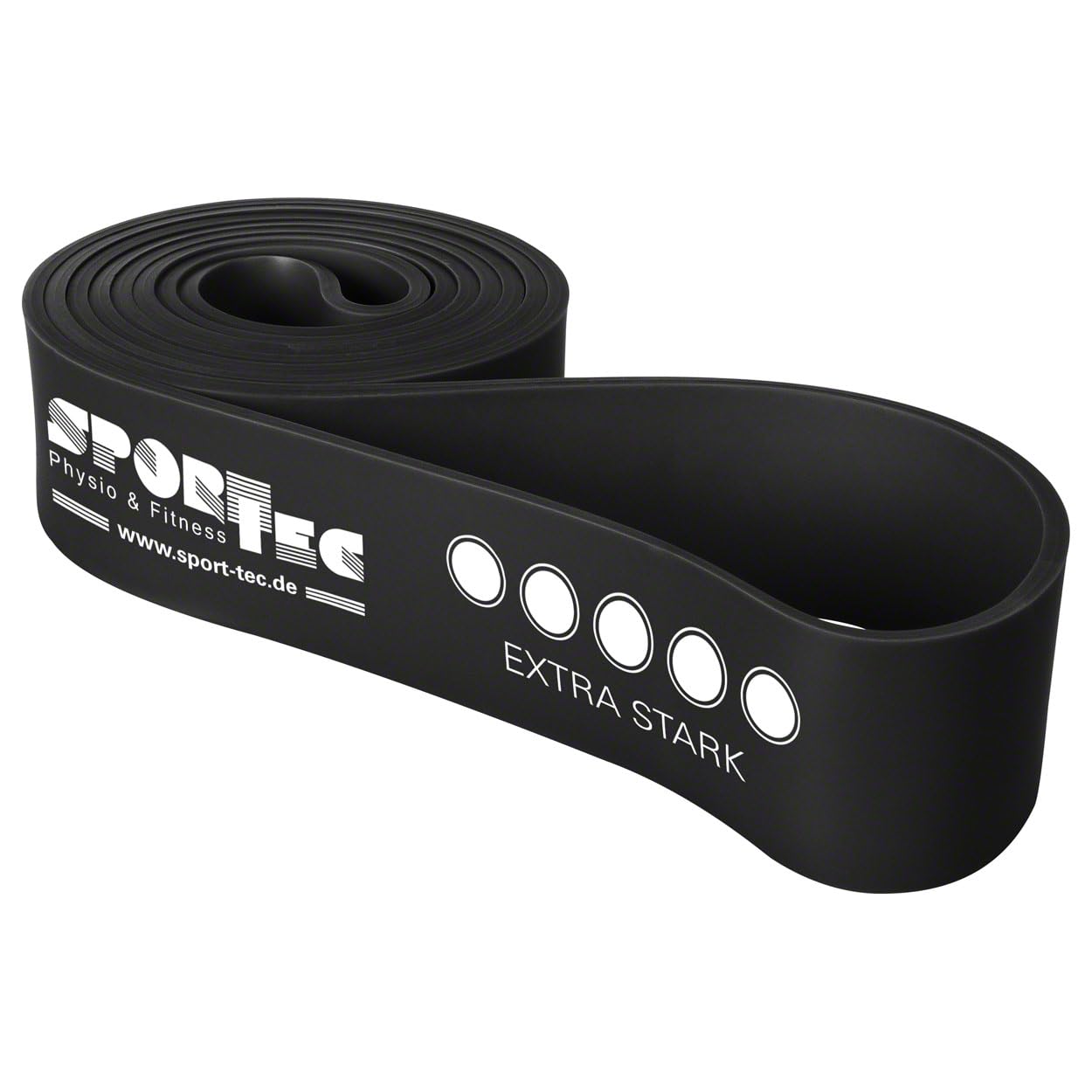Sport-Tec Powerband-Set 5-tlg. Latex 208 cm Widerstandsbänder