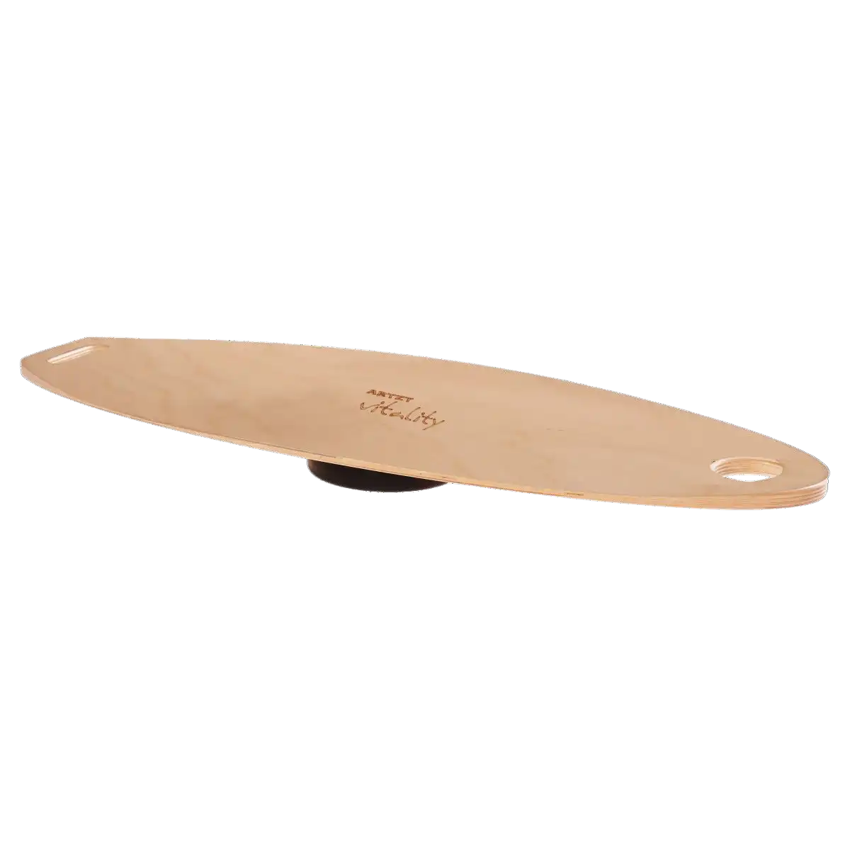 ARTZT vitality Wobblesmart XL Balance Board Holz 75x25 cm
