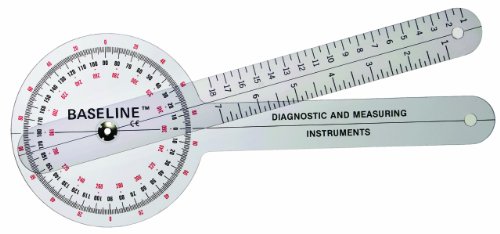 CanDo Baseline Goniometer 30 cm Kunststoff 360°