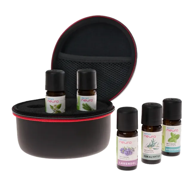 ARTZT neuro Essential Oils Riechtraining 5x10 ml Bio-Öle Set
