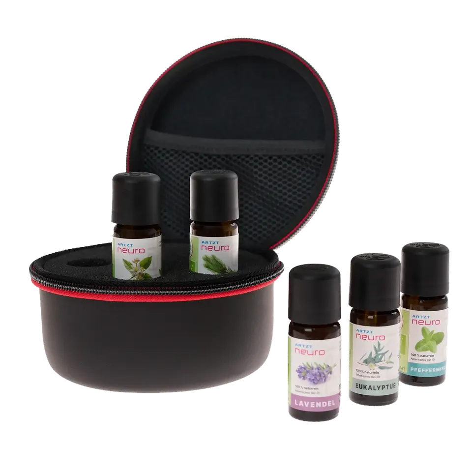 ARTZT neuro Essential Oils Riechtraining 5x10 ml Bio-Öle Set