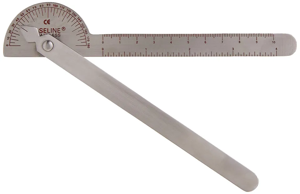 CanDo Baseline Robinson Goniometer 15 cm Edelstahl 180°