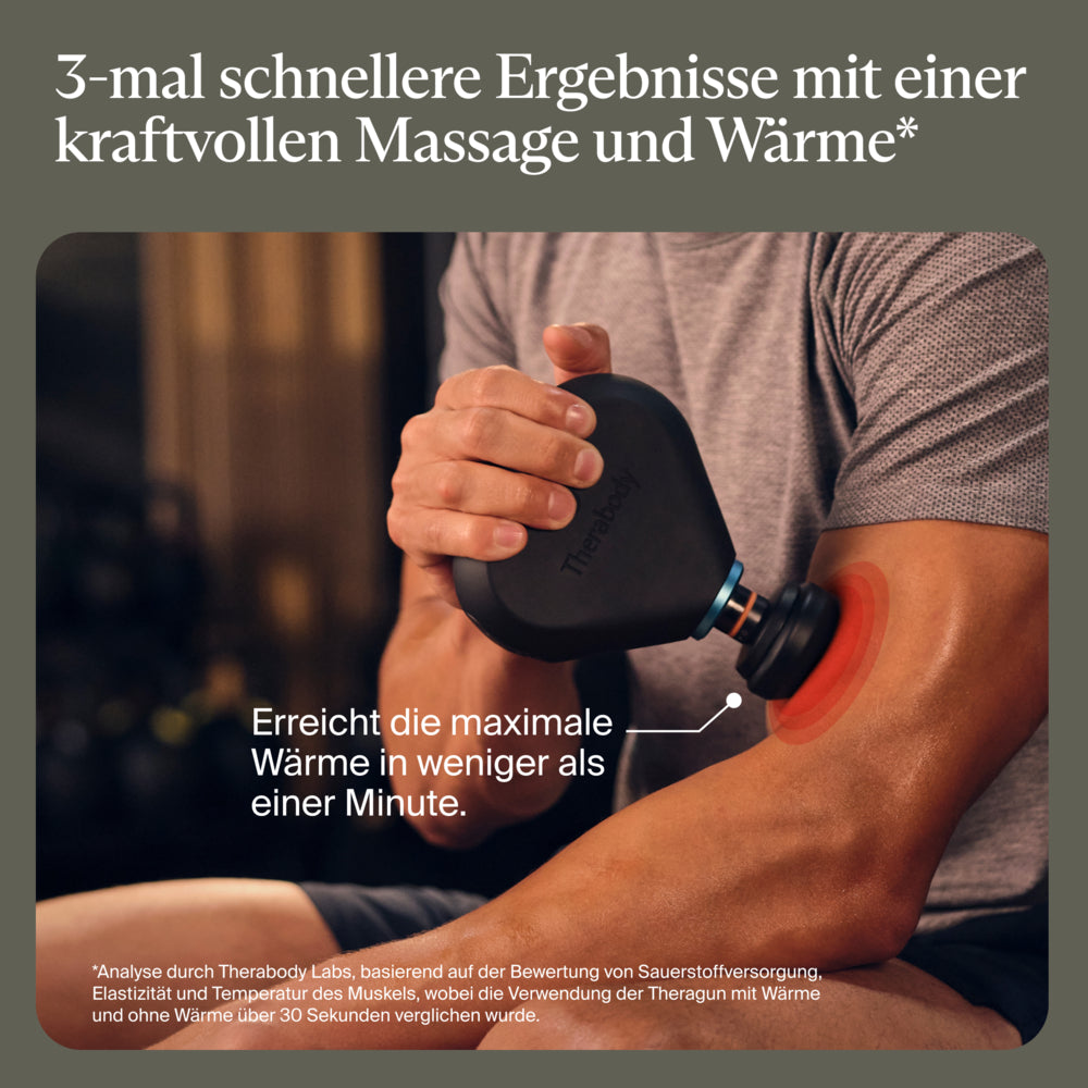 Therabody Theragun Mini Plus Massagepistole Wärme 55°C Bluetooth