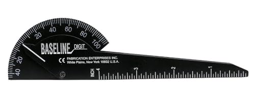 CanDo Baseline 12-1014 Fingergoniometer Kunststoff 180 Grad