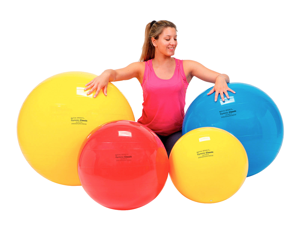 PEZZI Gymnic Classic Gymnastikball für Physiotherapie