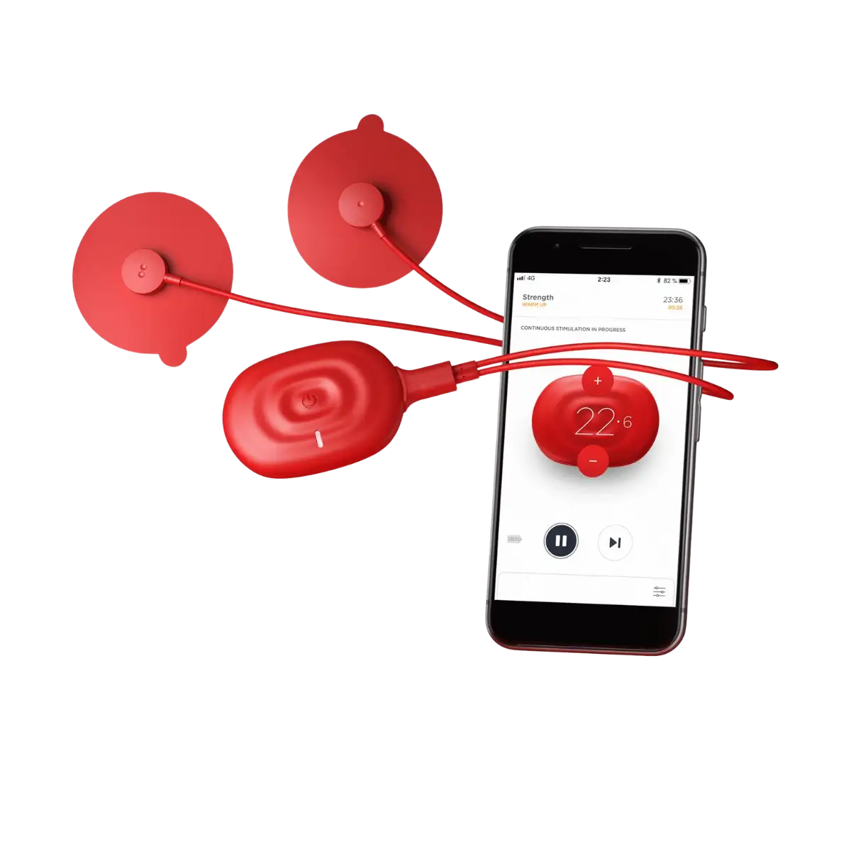 PowerDot 2.0 UNO Muskelstimulator EMS mit App-Steuerung