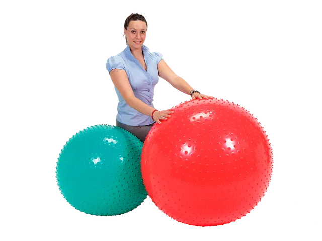 PEZZI Physiotherapy Therasensory Gymnastikball 65 cm mit Noppen