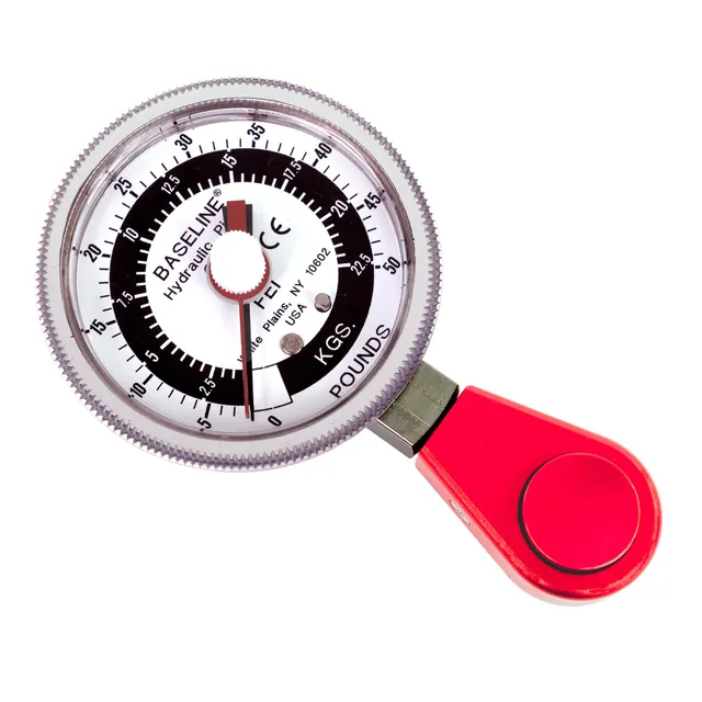 CanDo Baseline Pinch Gauge LiTE 50 lb analog