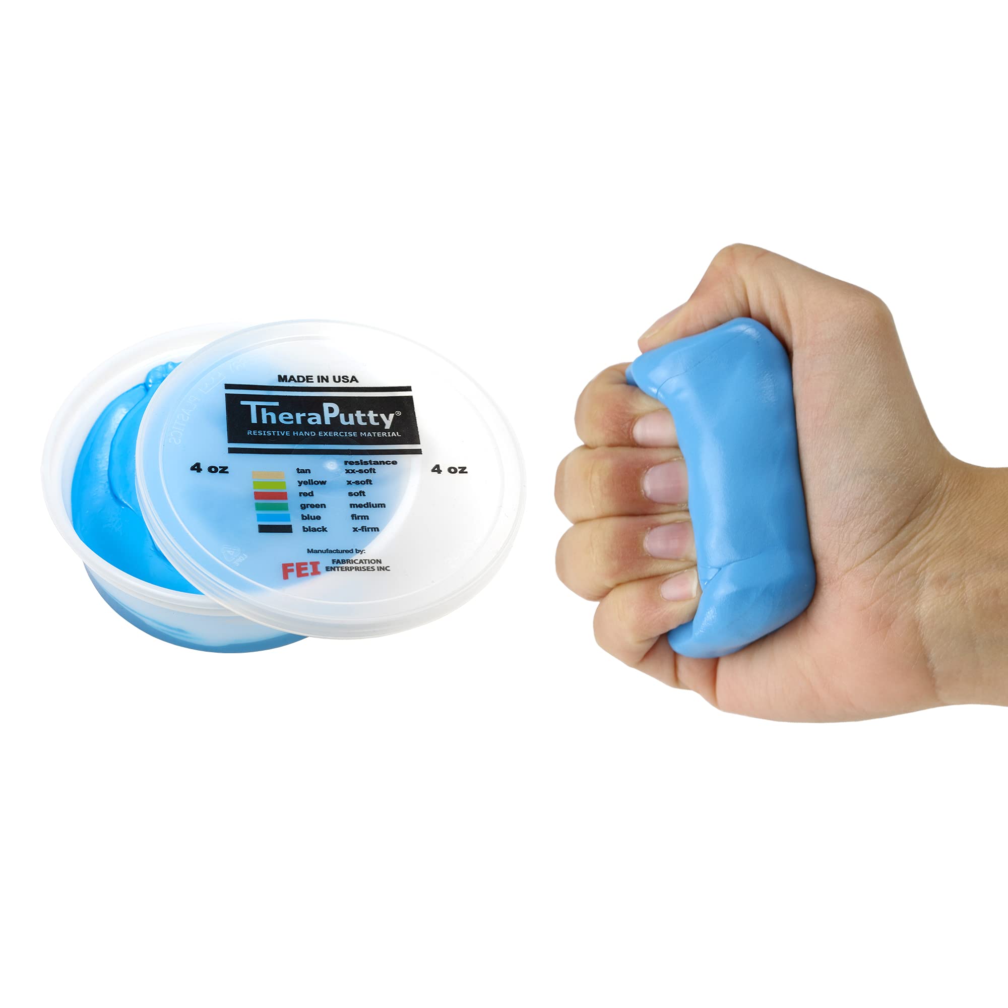 CanDo Theraputty Therapieknete schwer blau 450 g