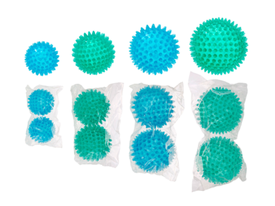 PEZZI Fitness Reflexball Gift Miniball 8 cm 2er-Set