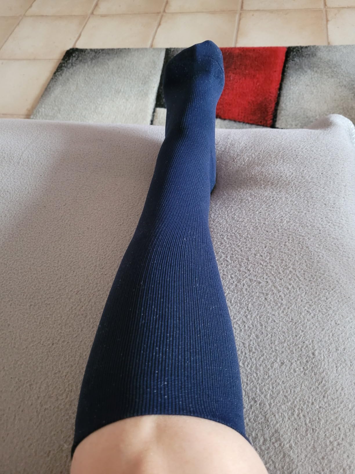 360 Relief Kompressionsstrümpfe 15-20 mmHg schwarz 1 Paar