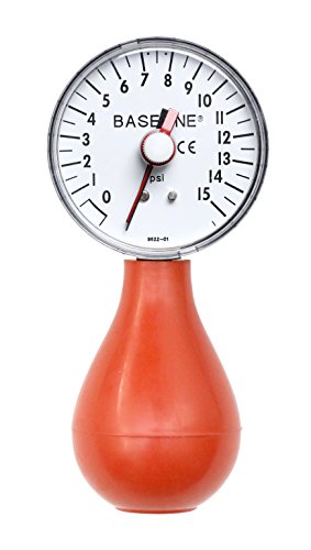 CanDo Baseline Ball-Dynamometer Handkraftmesser 15 PSI Spitzenwert