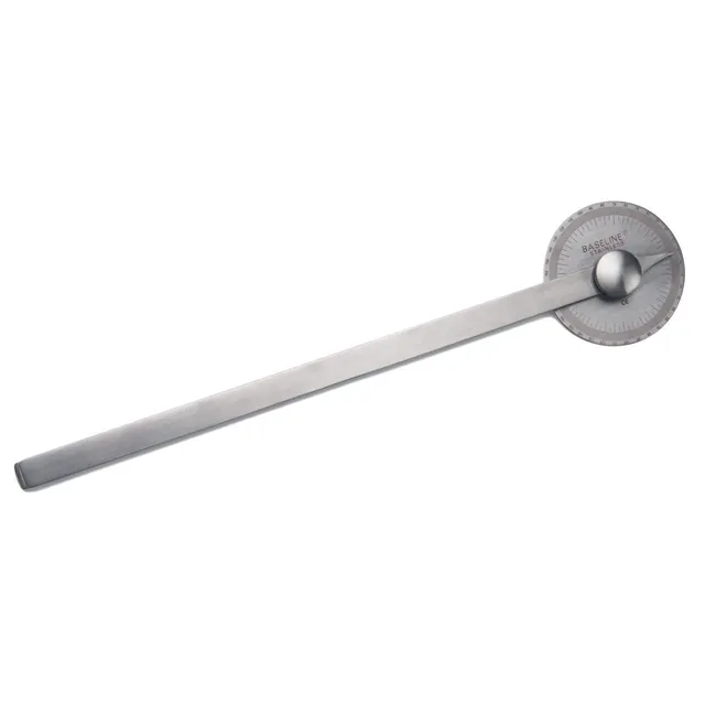 Baseline Goniometer Edelstahl 360° 35,6 cm ROM