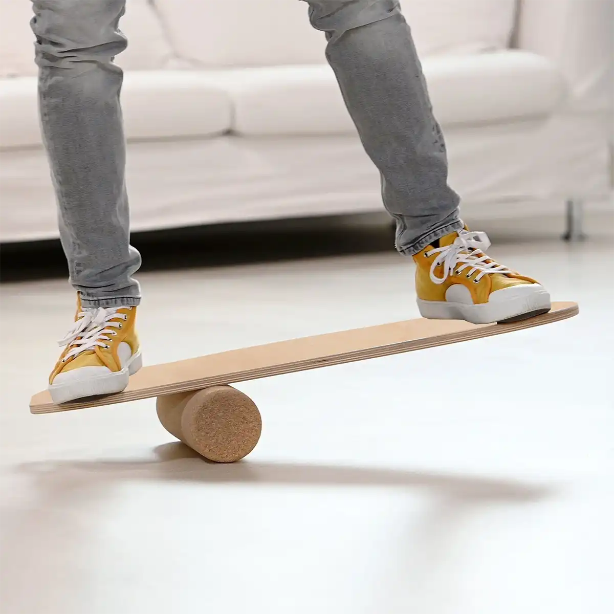 ARTZT vitality Balance Board Balancetrainer Buche 75 cm