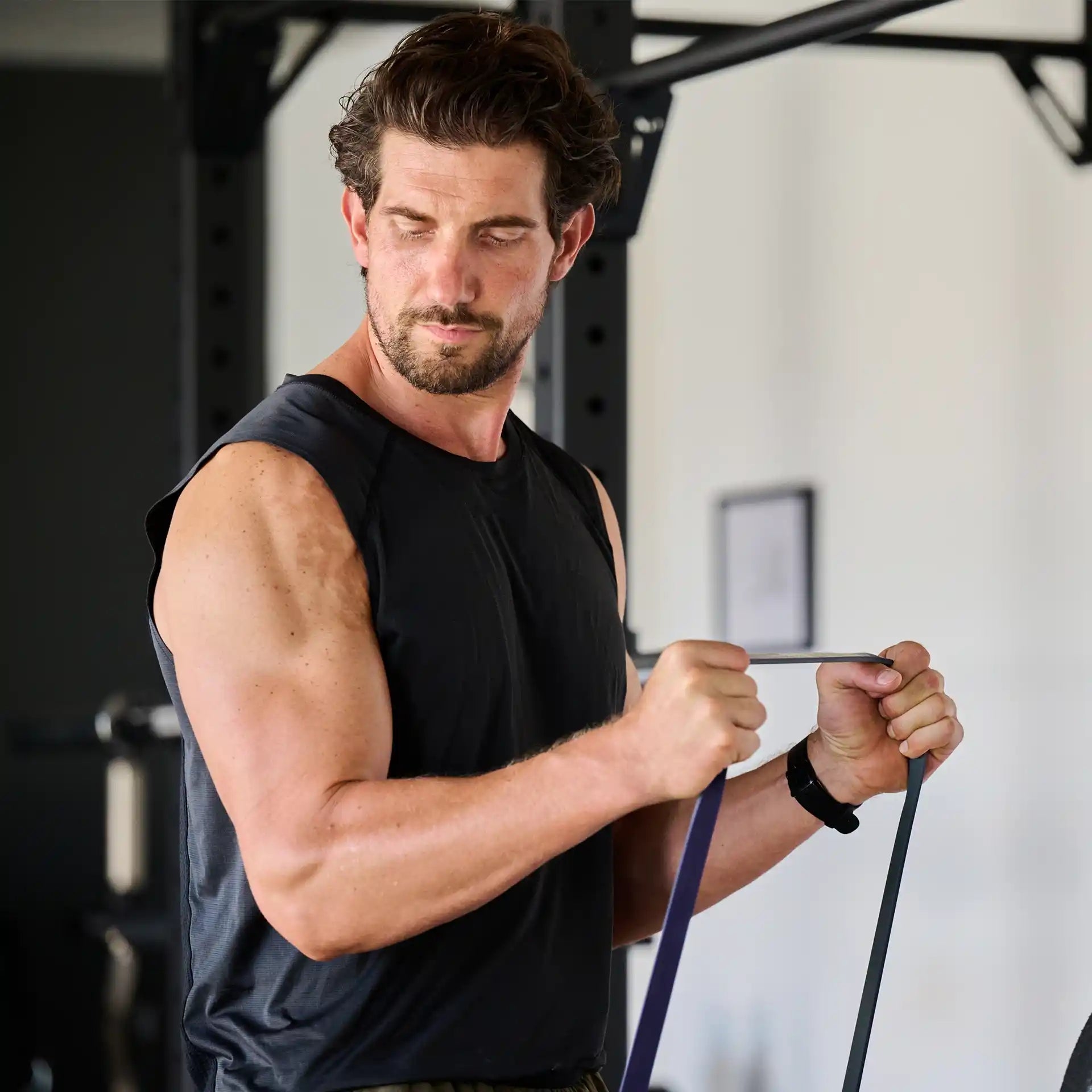 ARTZT thepro Power Band Fitnessband Grau Naturkautschuk