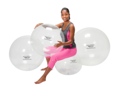 PEZZI Physiotherapy Activity Ball Sensorikball transparent
