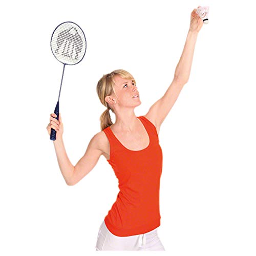 Sport-Tec Badminton Set 2 Schläger 6 Bälle Freizeit