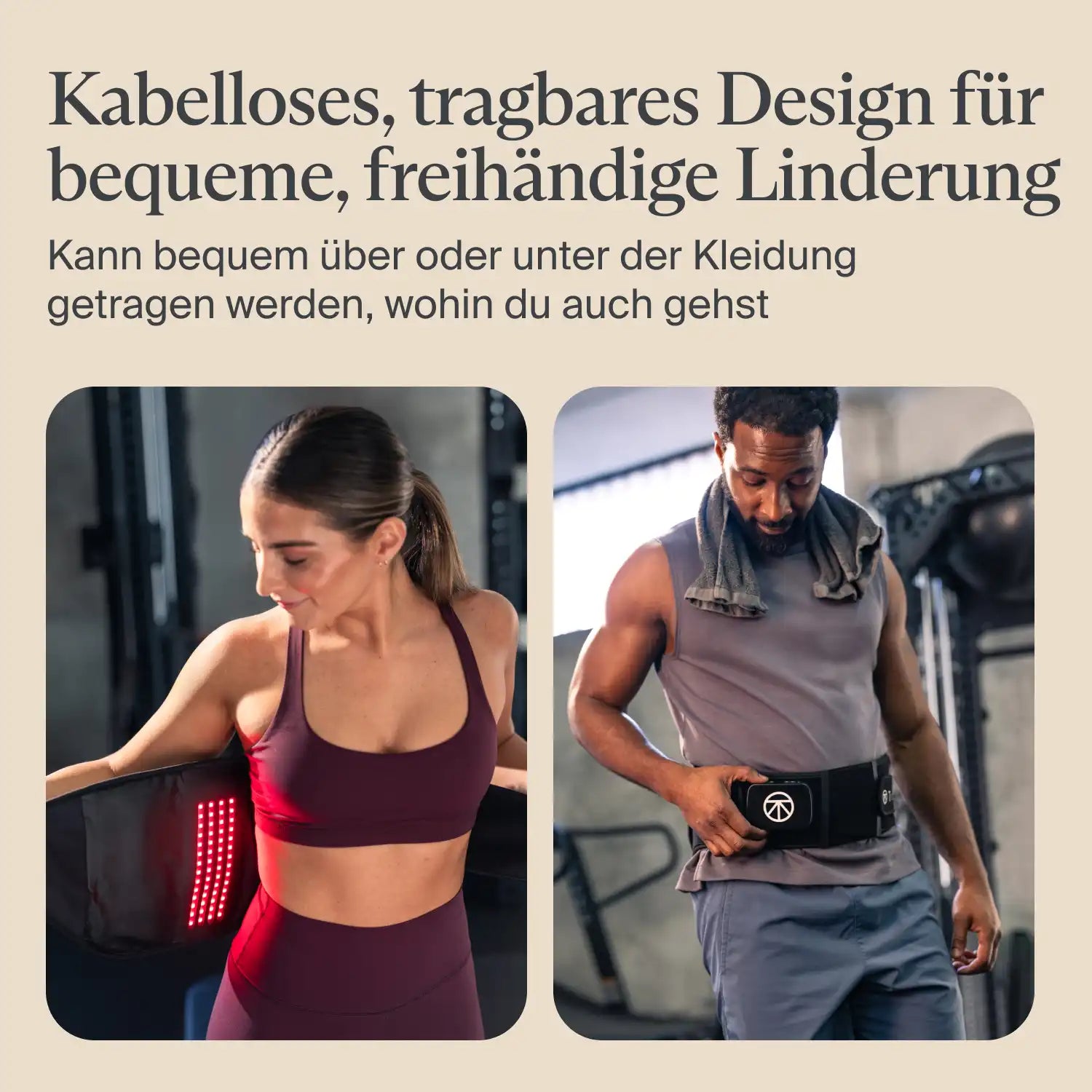 Artzt Therabody ThermBack Wärmegürtel LED Rücken