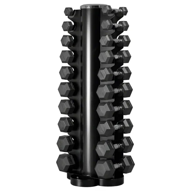 Sport-Tec Kurzhantel-Turm-Set 10 Paar 1-10 kg mit Ständer
