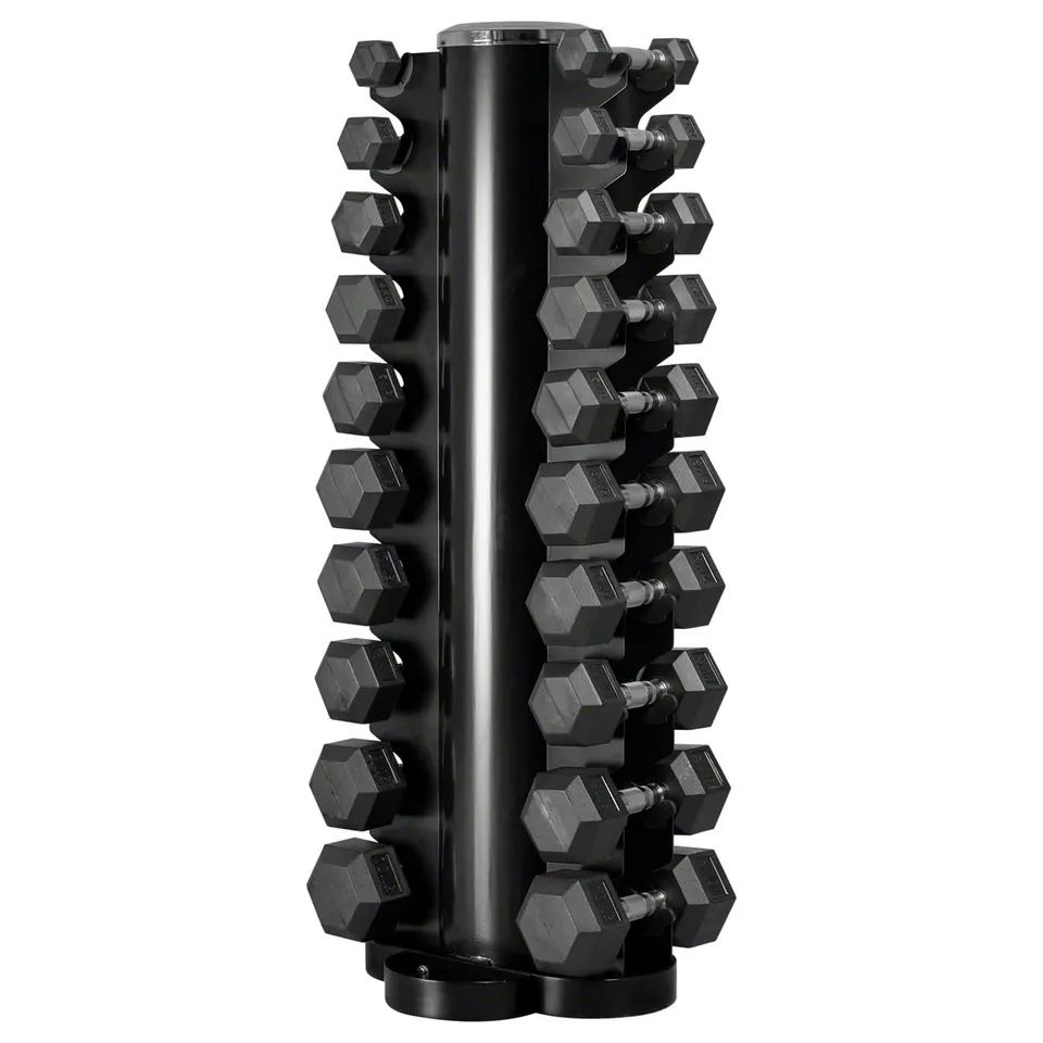 Sport-Tec Kurzhantel-Turm-Set 10 Paar 1-10 kg mit Ständer