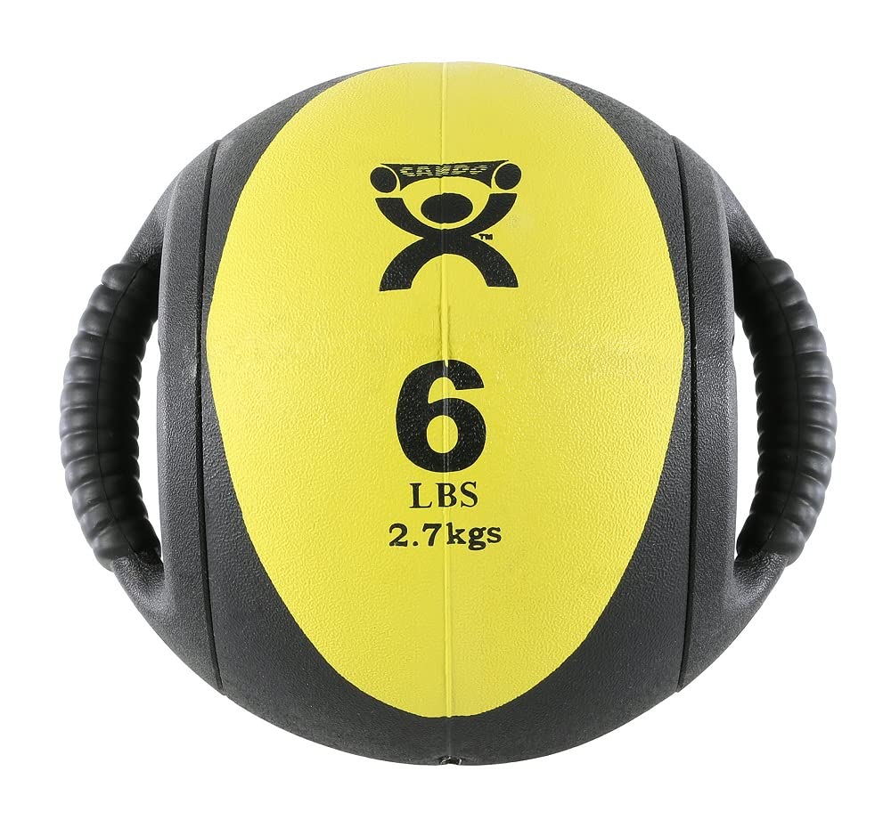 CanDo weight series Medizinball Doppelgriff 5,5 kg rot